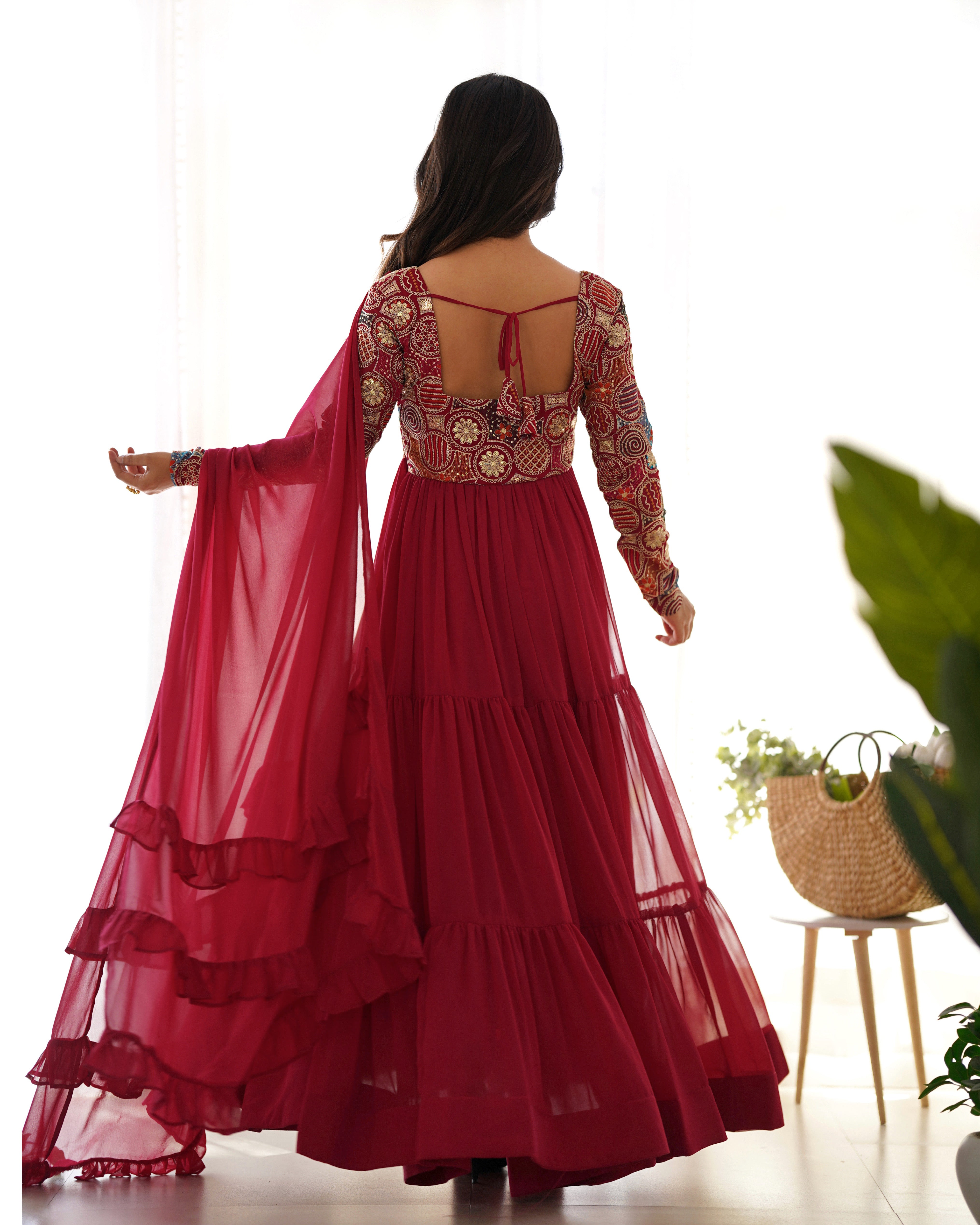 Vijodhya Premium Designer Anarkali Set