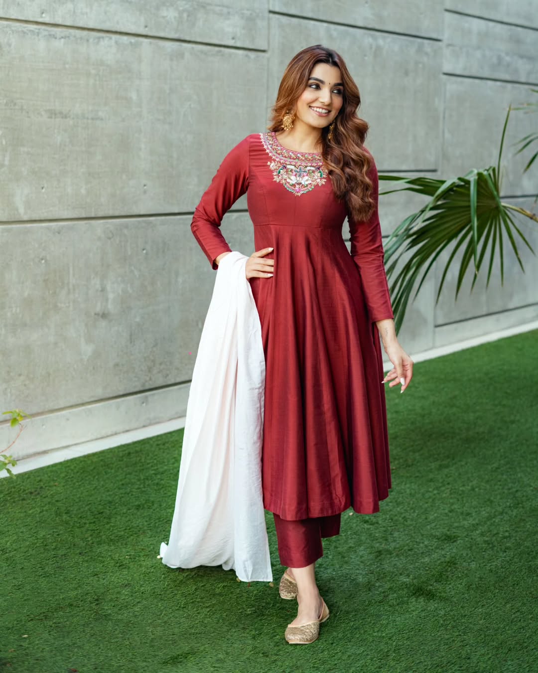 New Designer Premium Anarkali Kurta Set