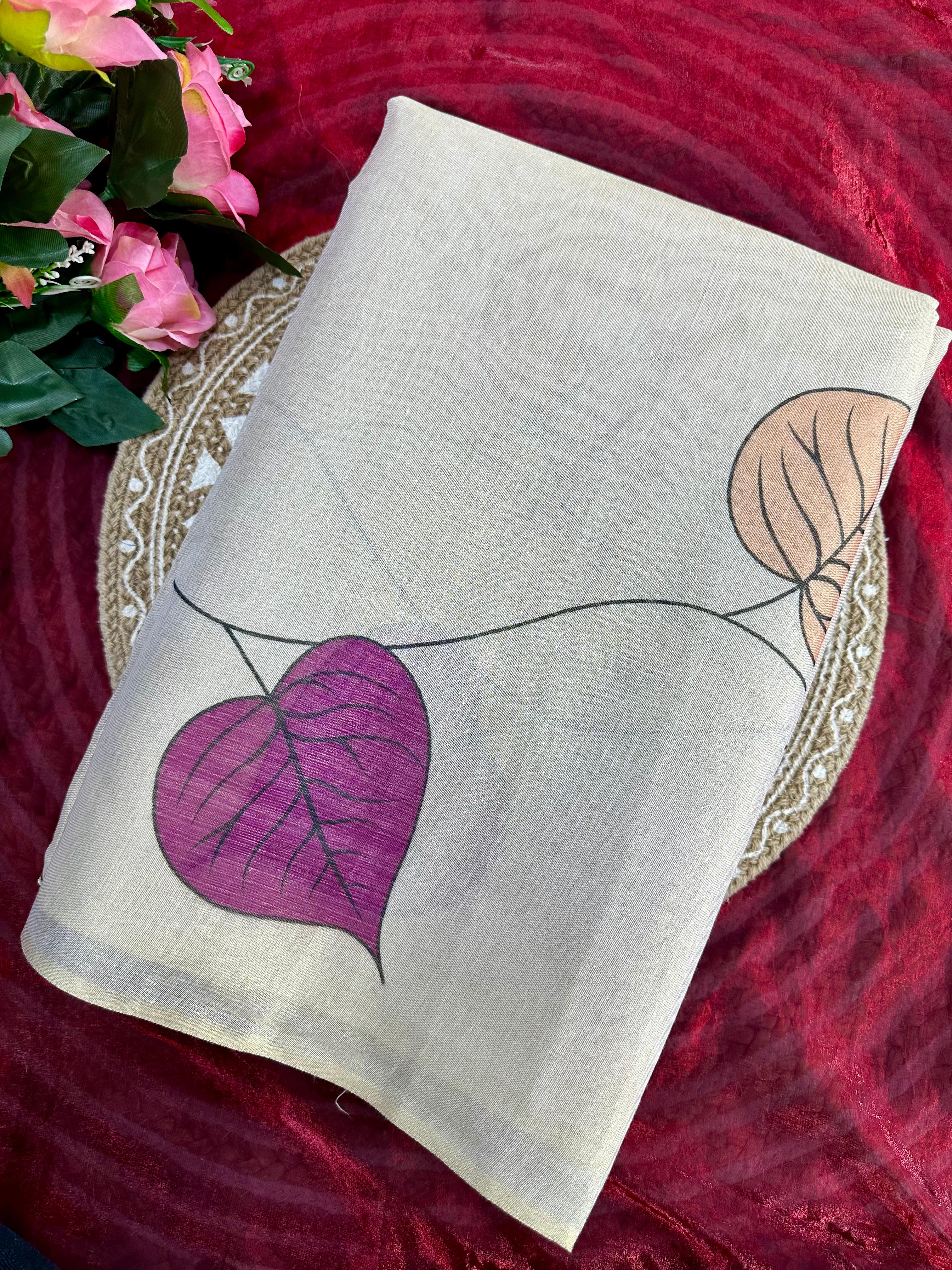 Elevate Your Elegance with Our Stunning Tissue Shine Saree