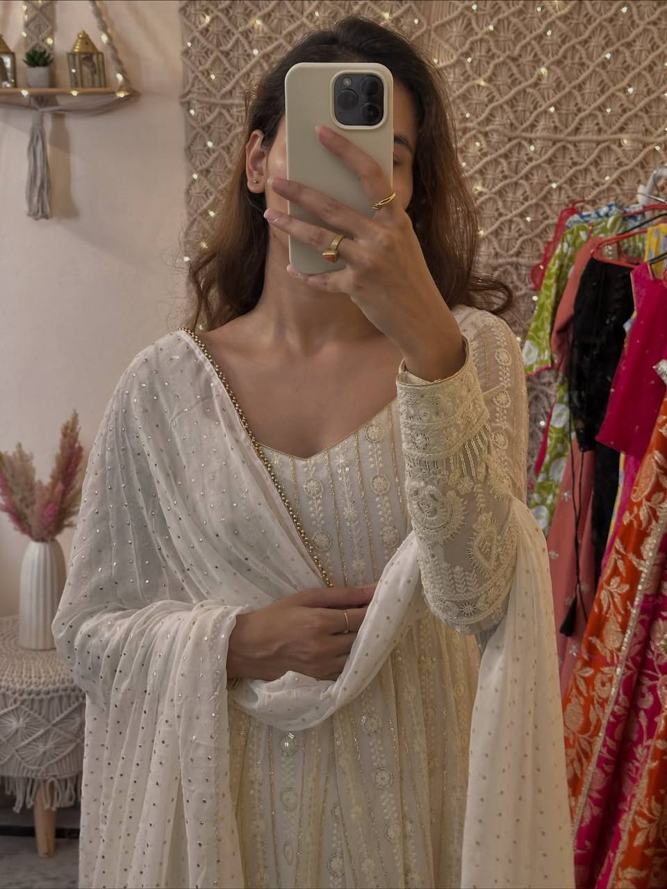 Luxury Partywear Anarkali Set