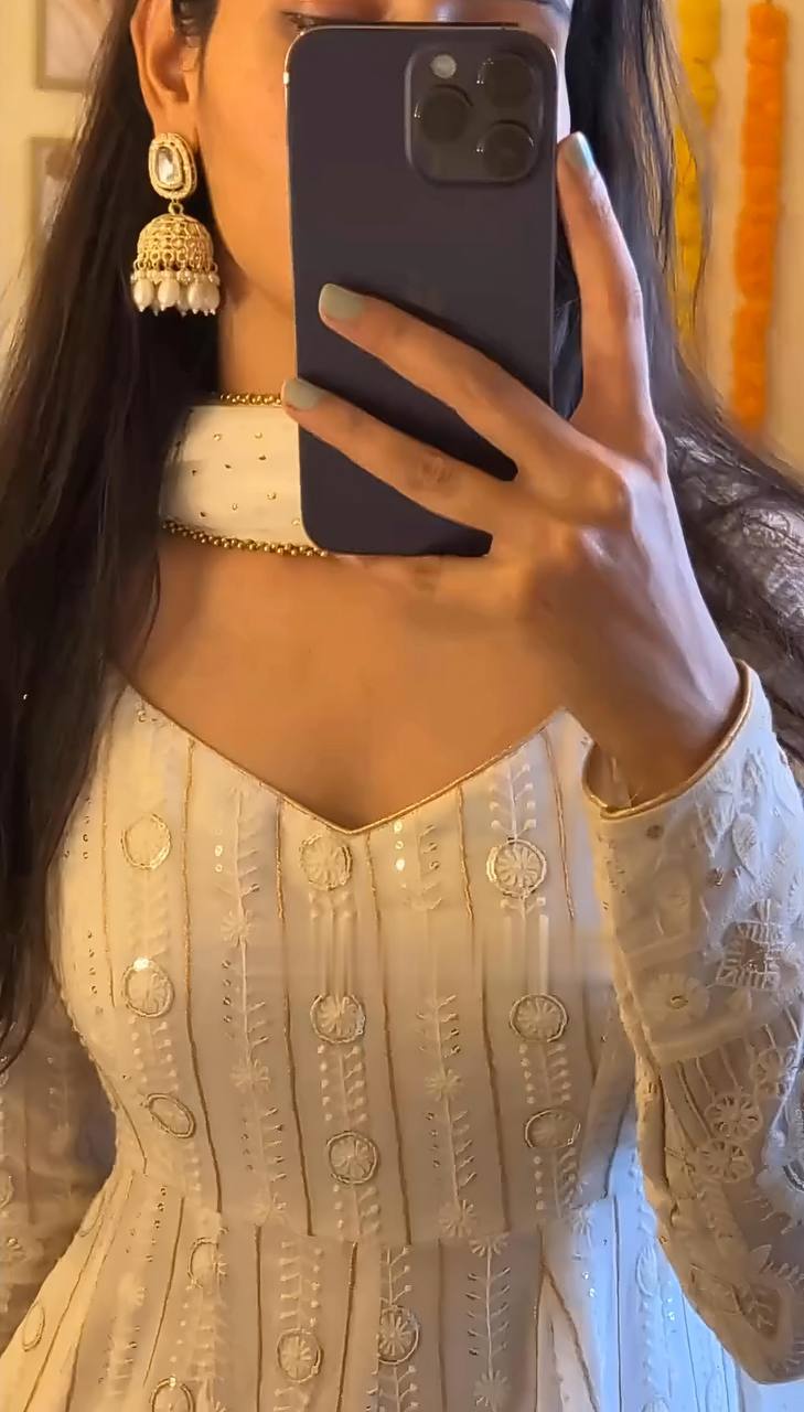 Luxury Partywear Anarkali Set