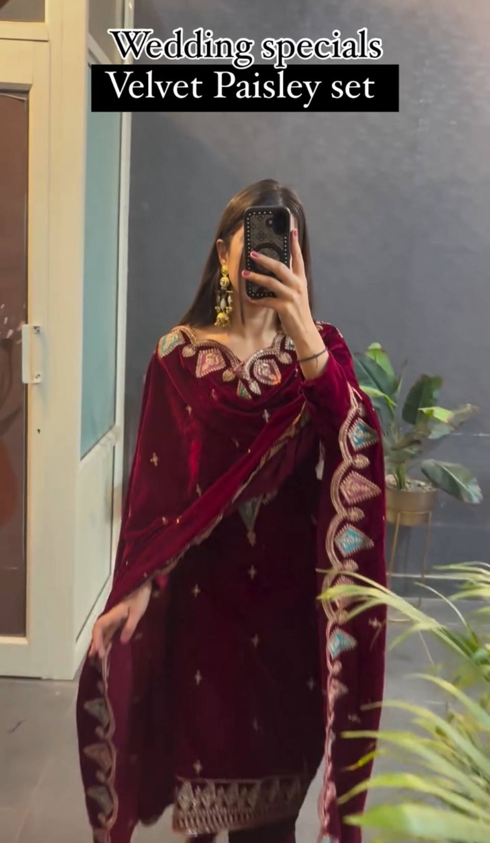 Premium Designer Velvet Suit