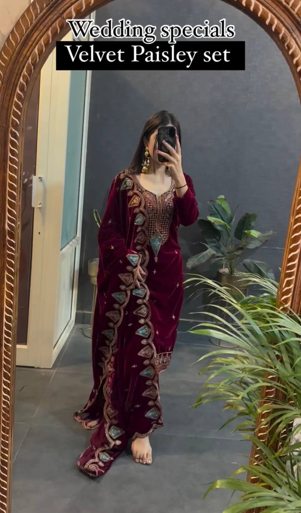 Premium Designer Velvet Suit