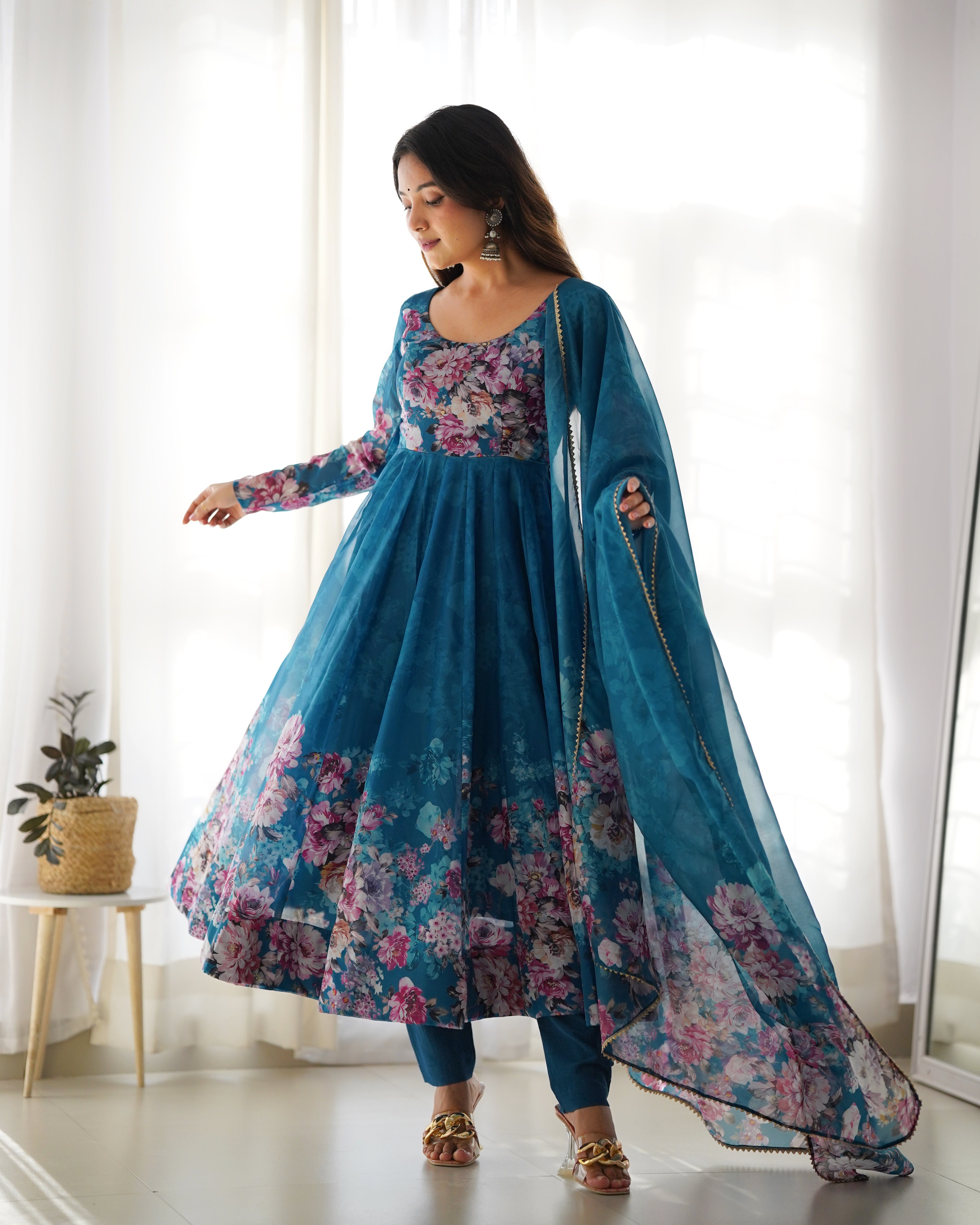 Denouement Anarkali Suit Set