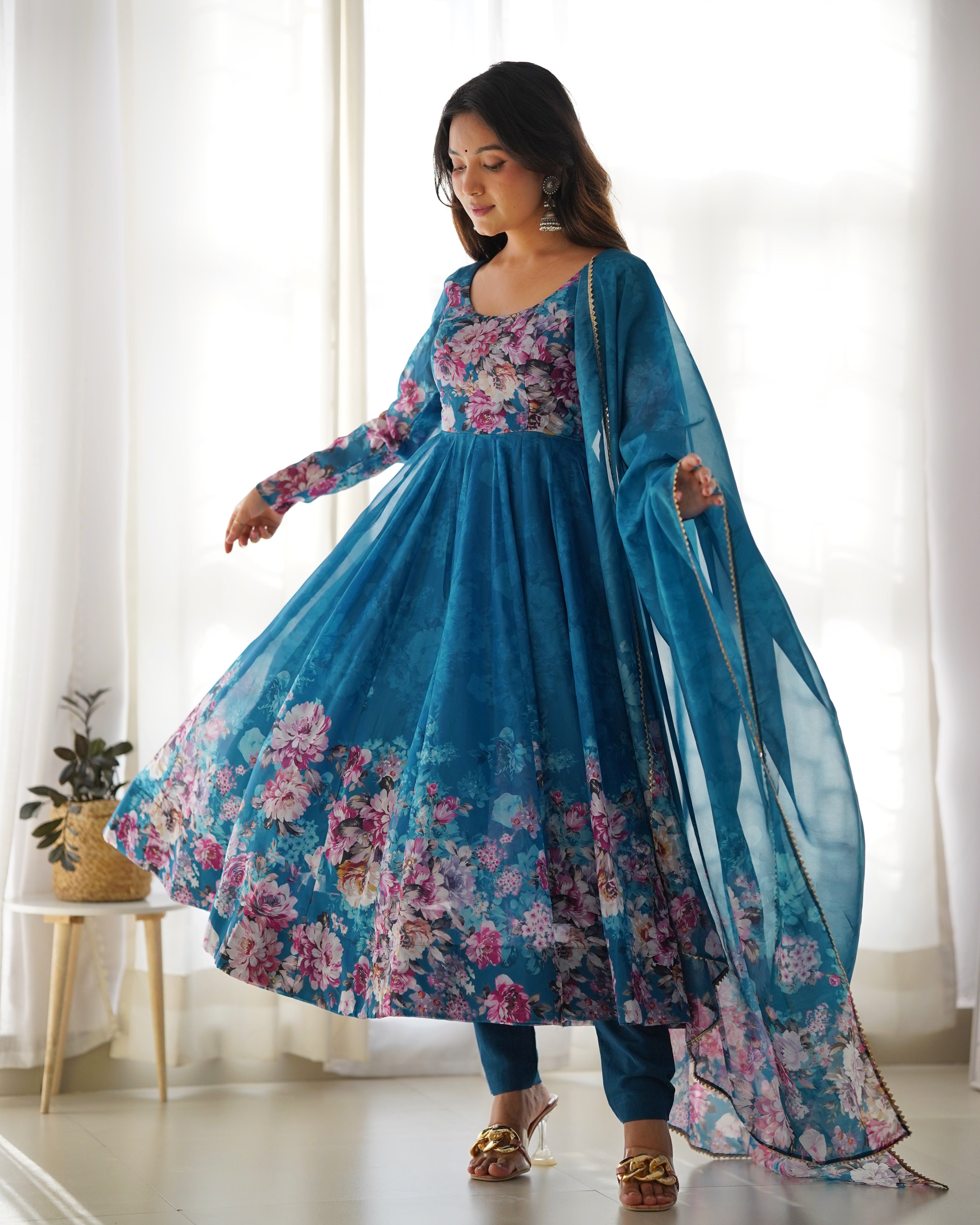 Denouement Anarkali Suit Set