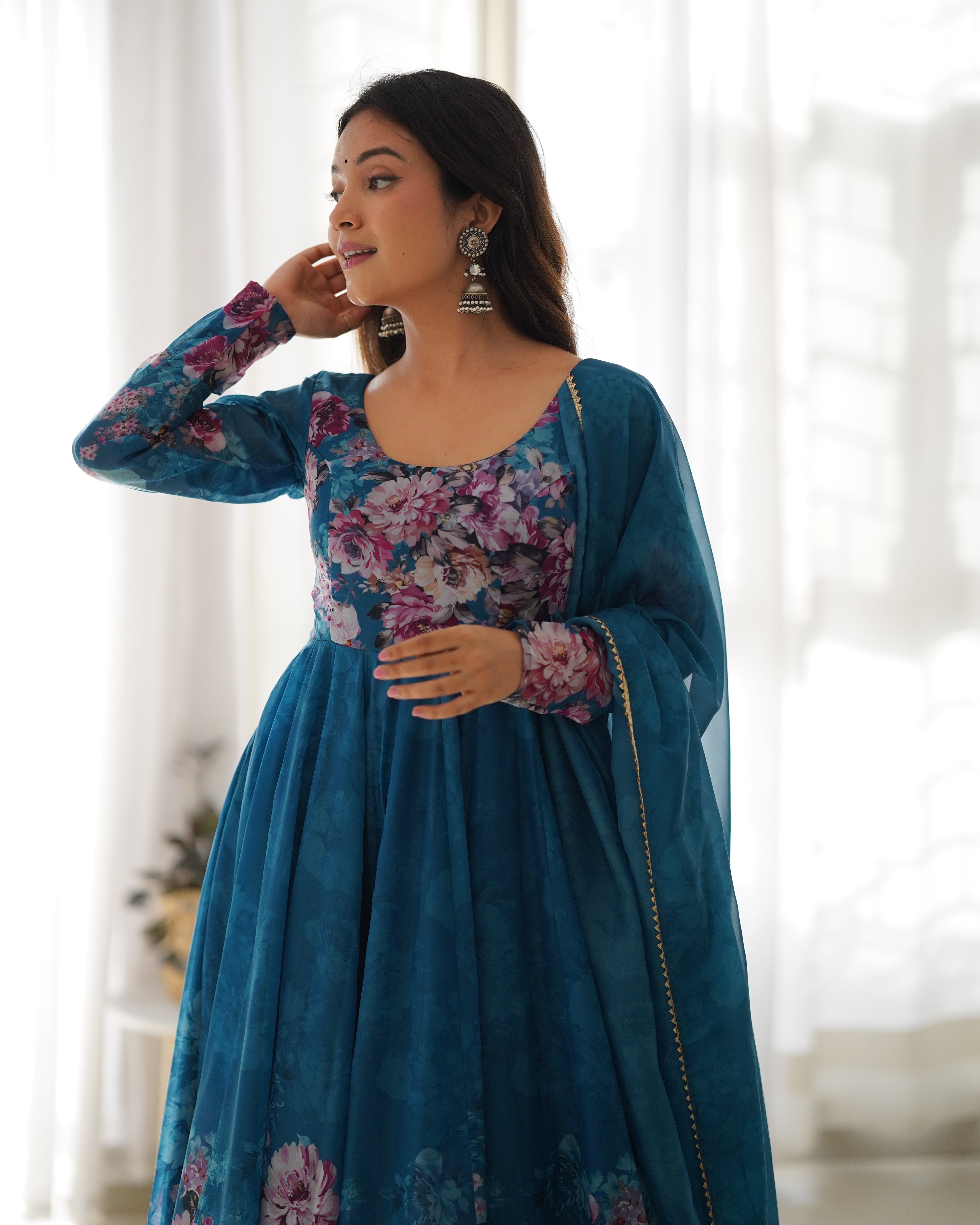 Denouement Anarkali Suit Set