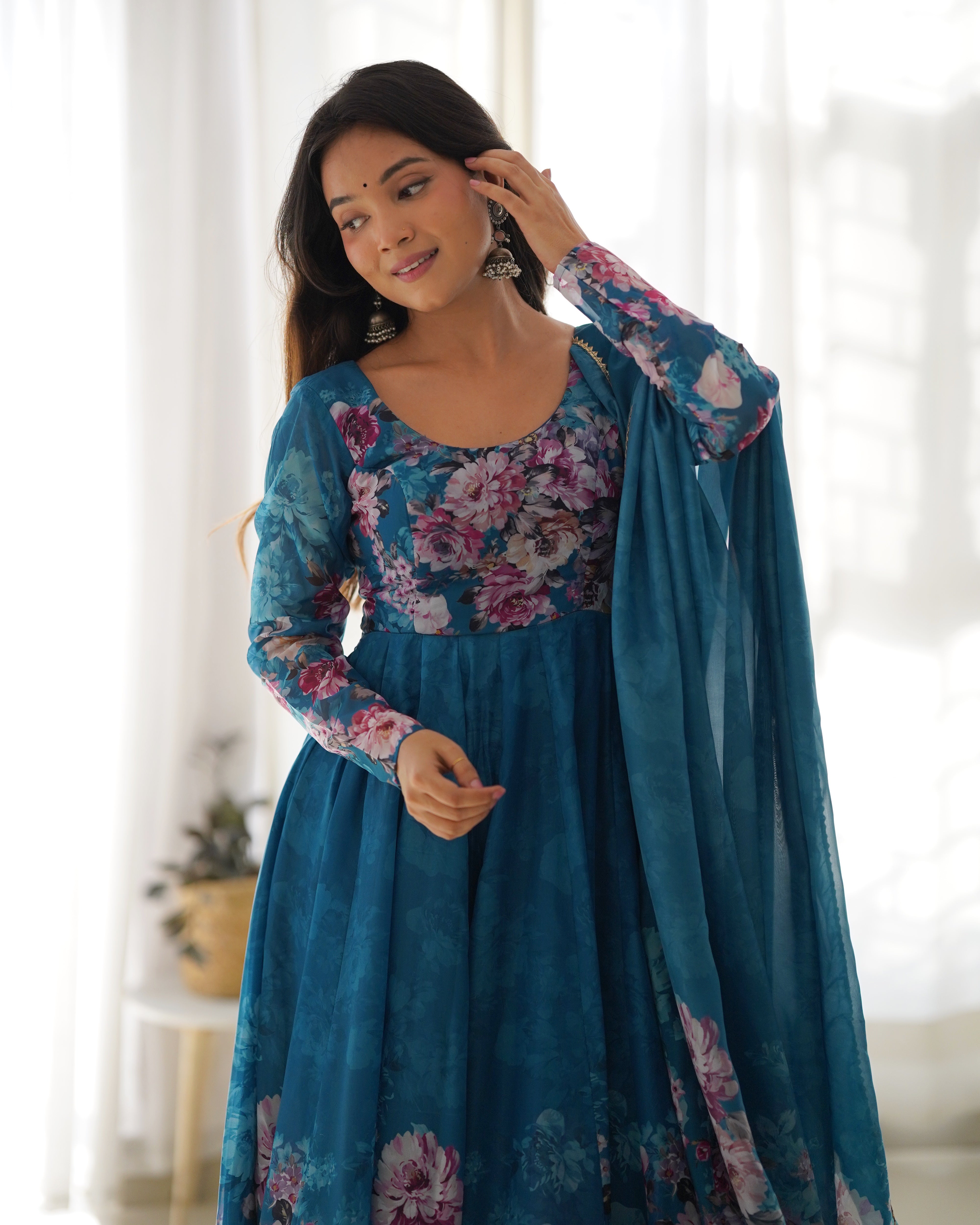 Denouement Anarkali Suit Set