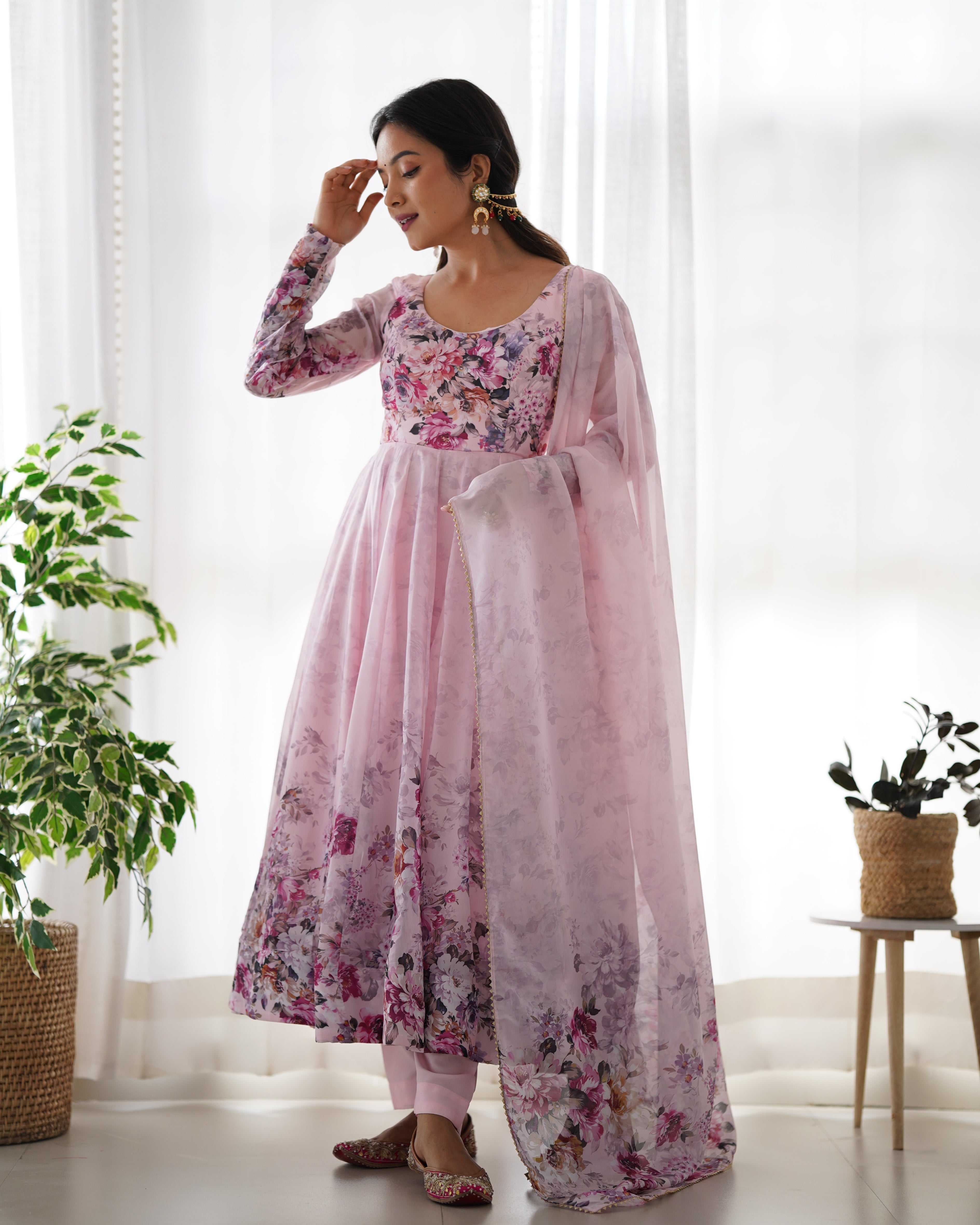 Denouement Anarkali Suit Set