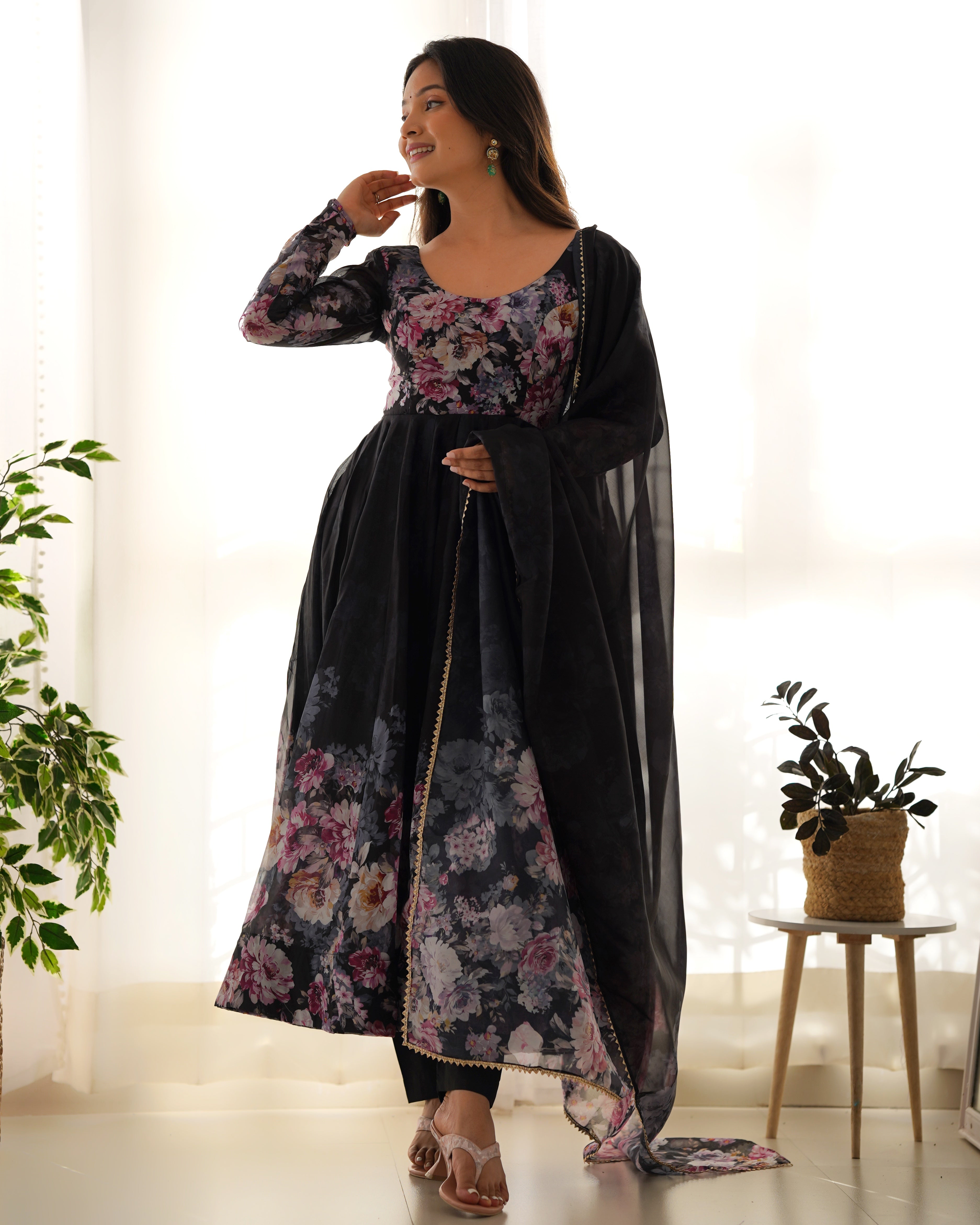 Denouement Anarkali Suit Set