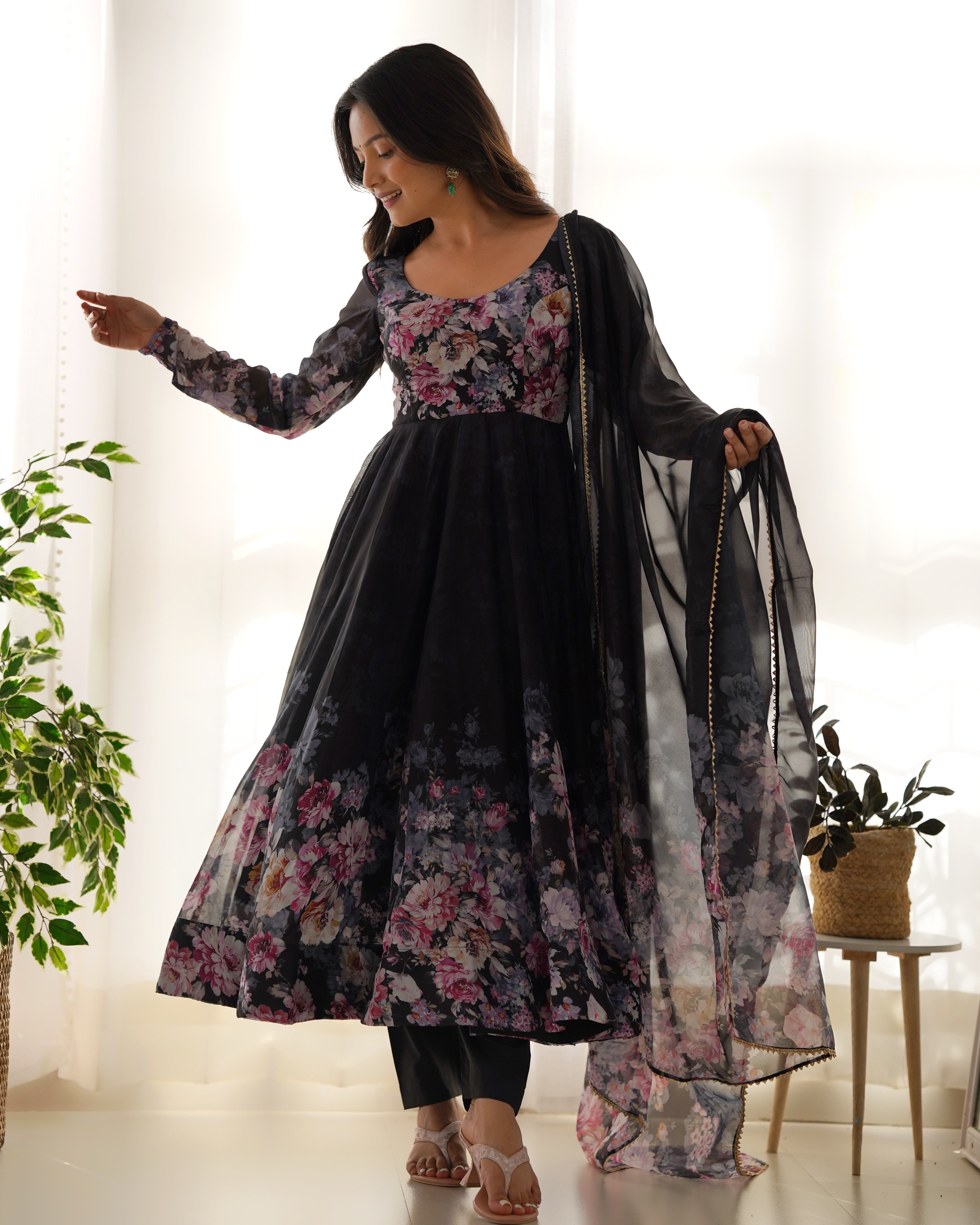 Denouement Anarkali Suit Set