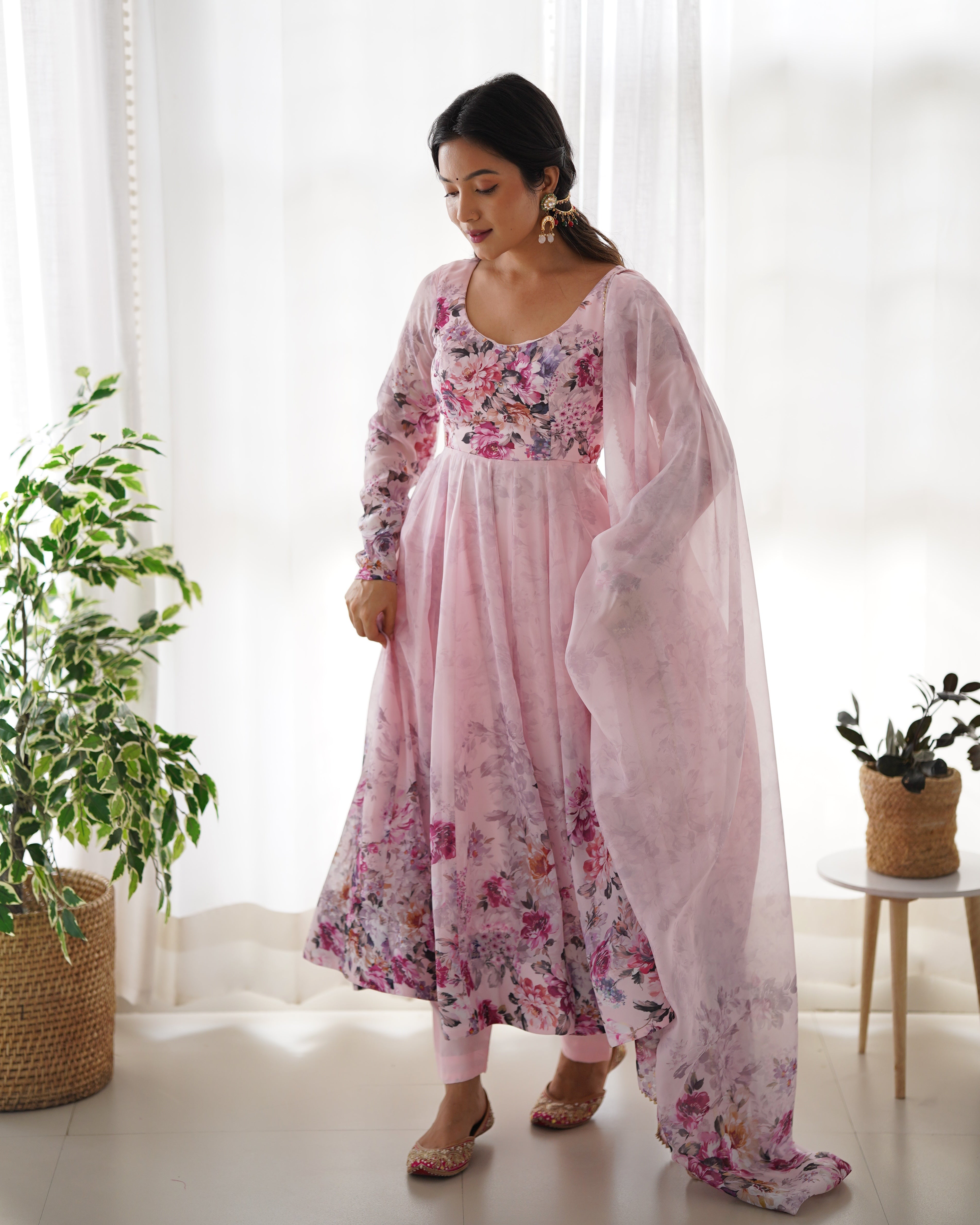 Denouement Anarkali Suit Set