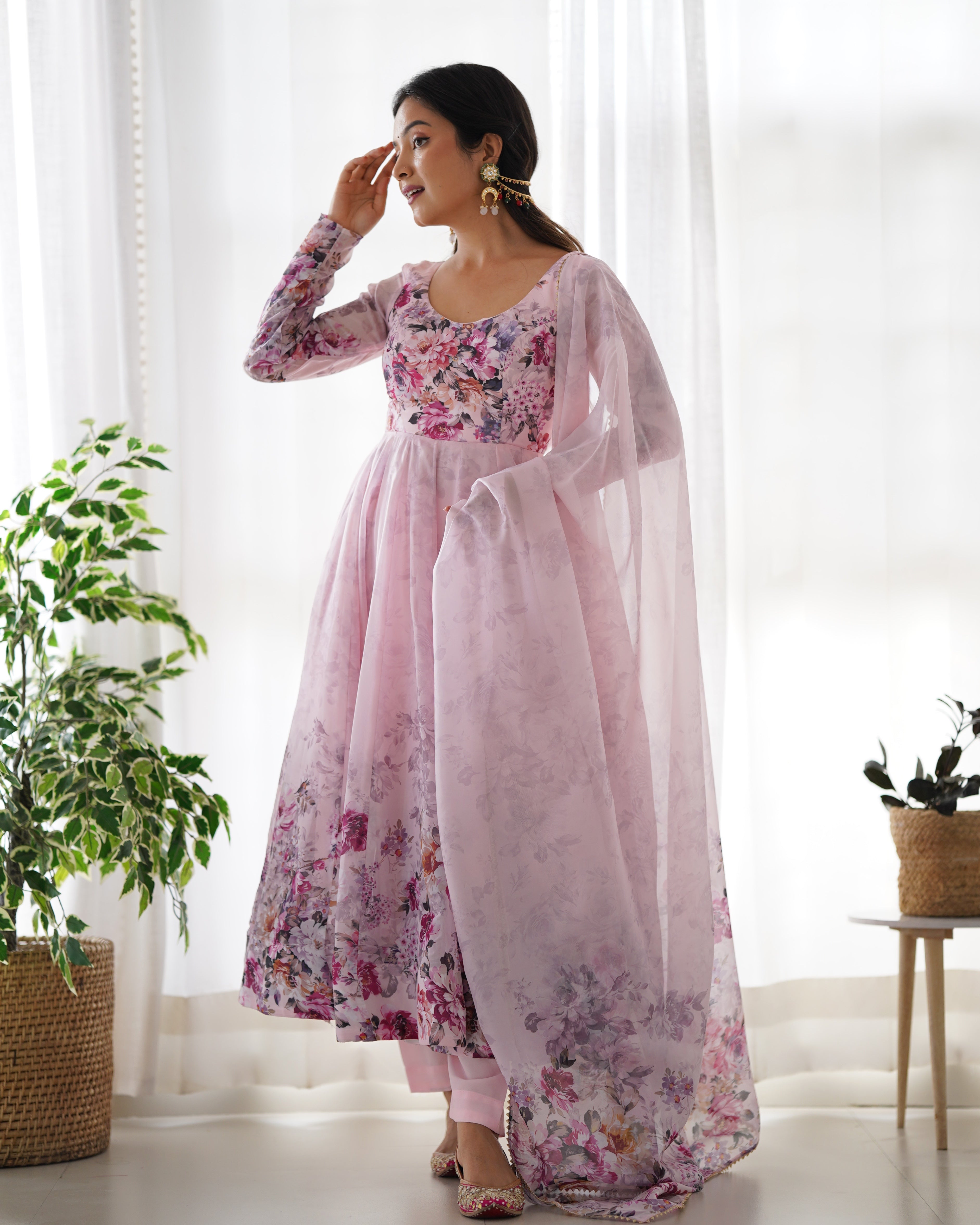 Denouement Anarkali Suit Set