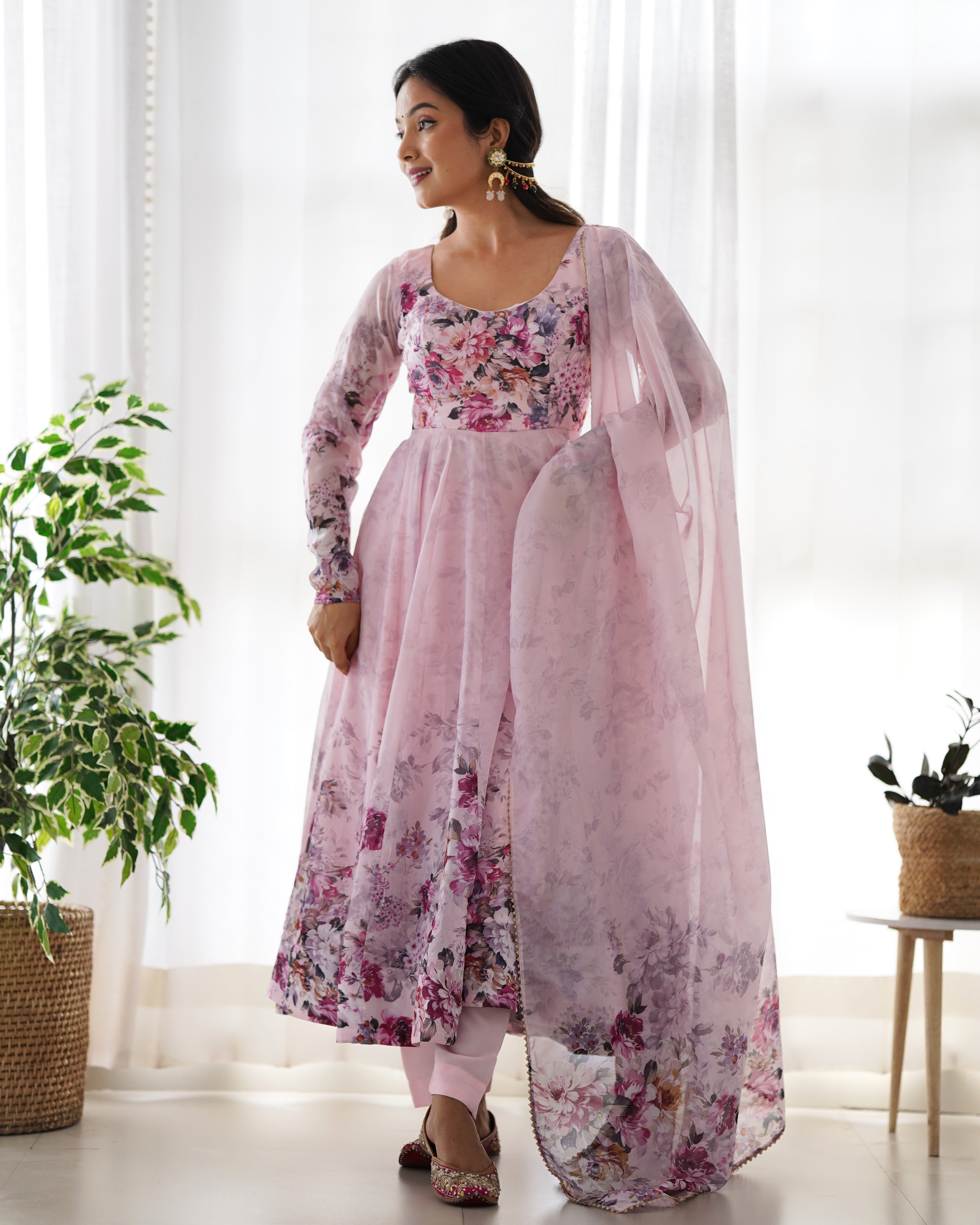 Denouement Anarkali Suit Set