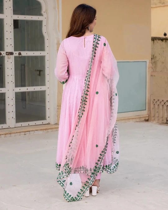 Adoring Pink Anarkali