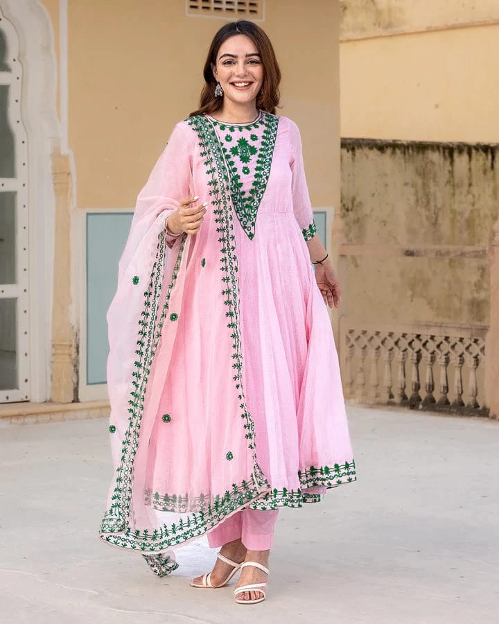 Adoring Pink Anarkali