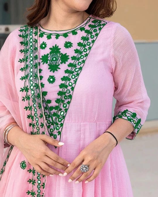 Adoring Pink Anarkali