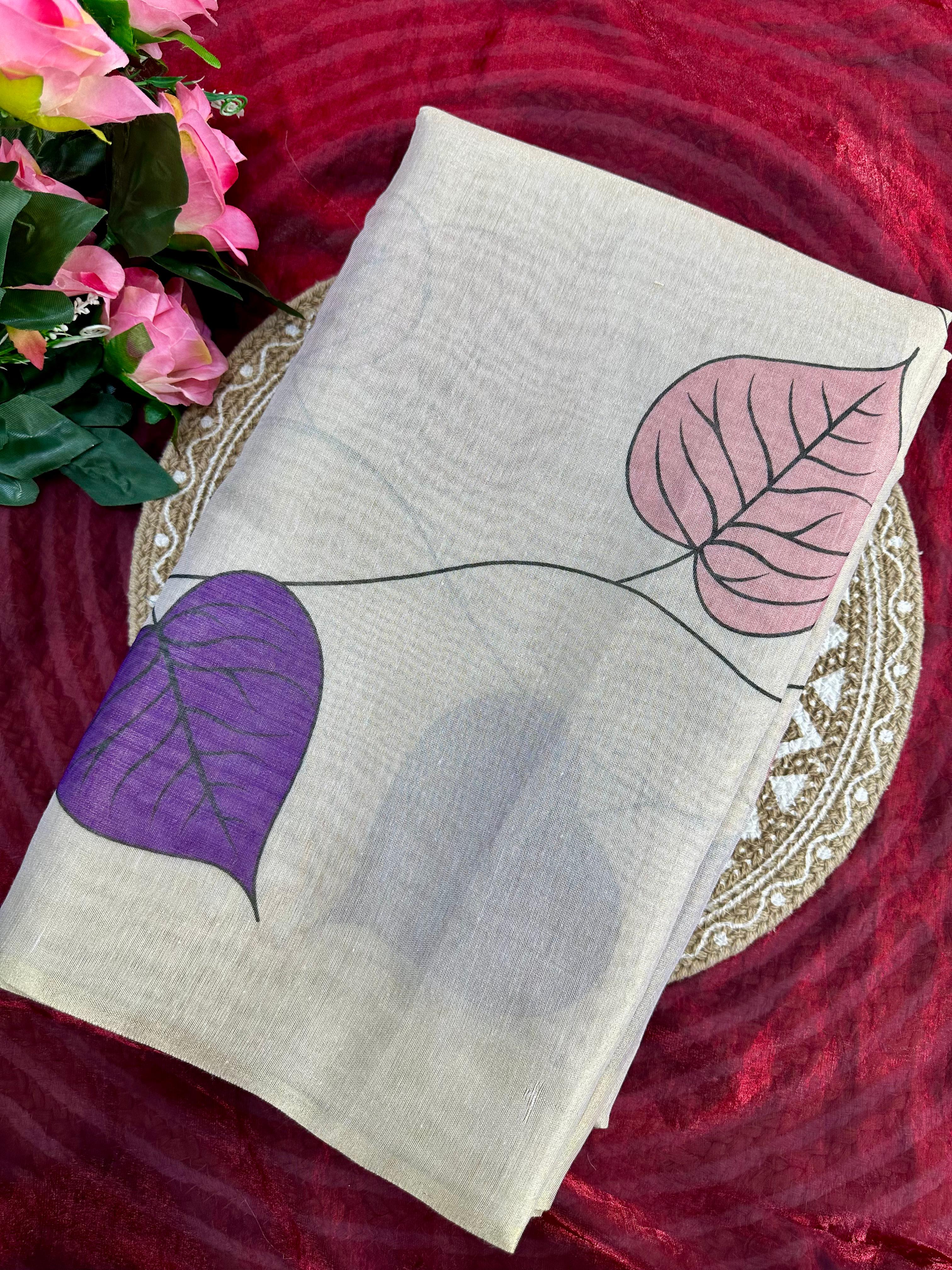 Elevate Your Elegance with Our Stunning Tissue Shine Saree