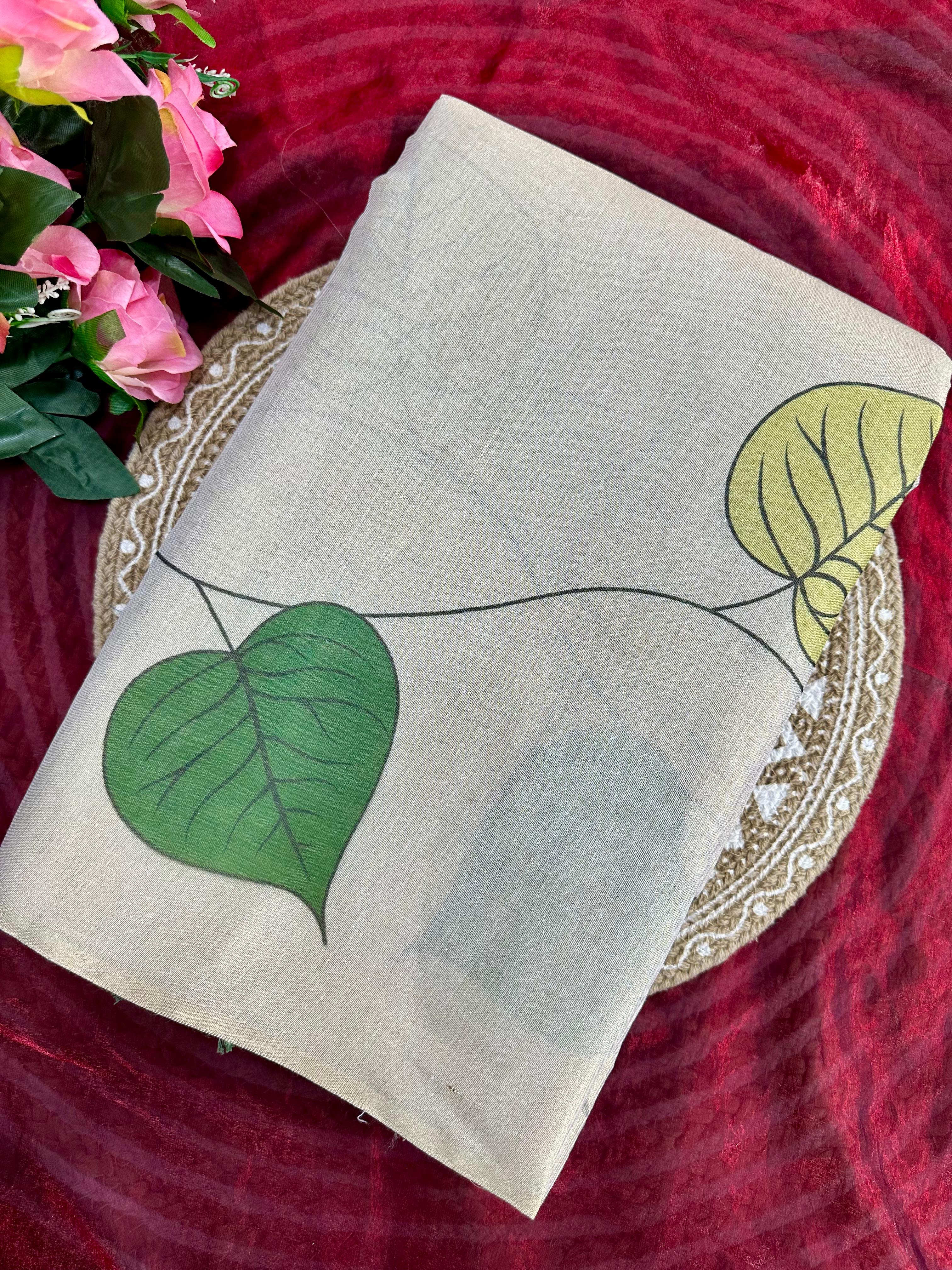 Elevate Your Elegance with Our Stunning Tissue Shine Saree
