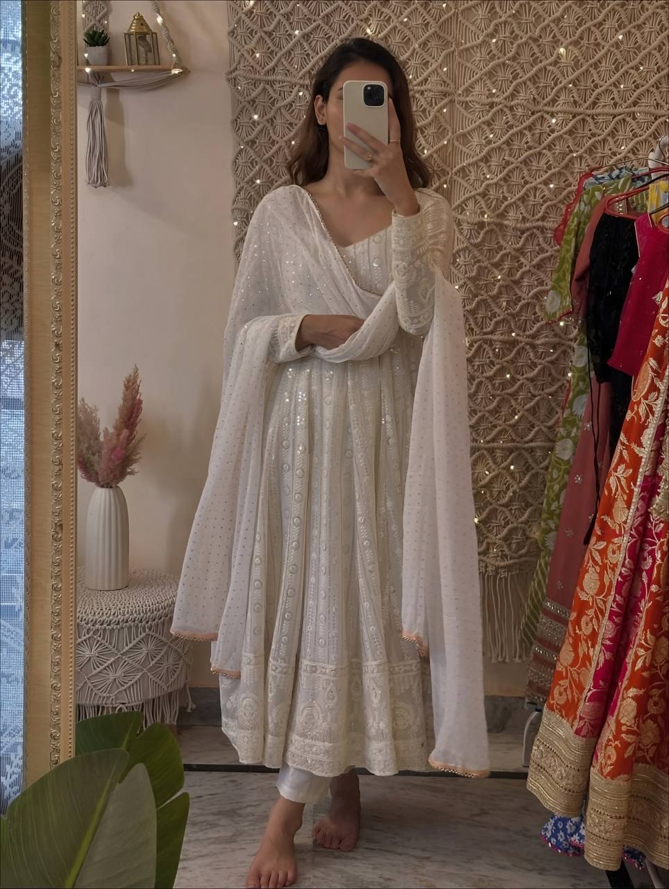 Luxury Partywear Anarkali Set