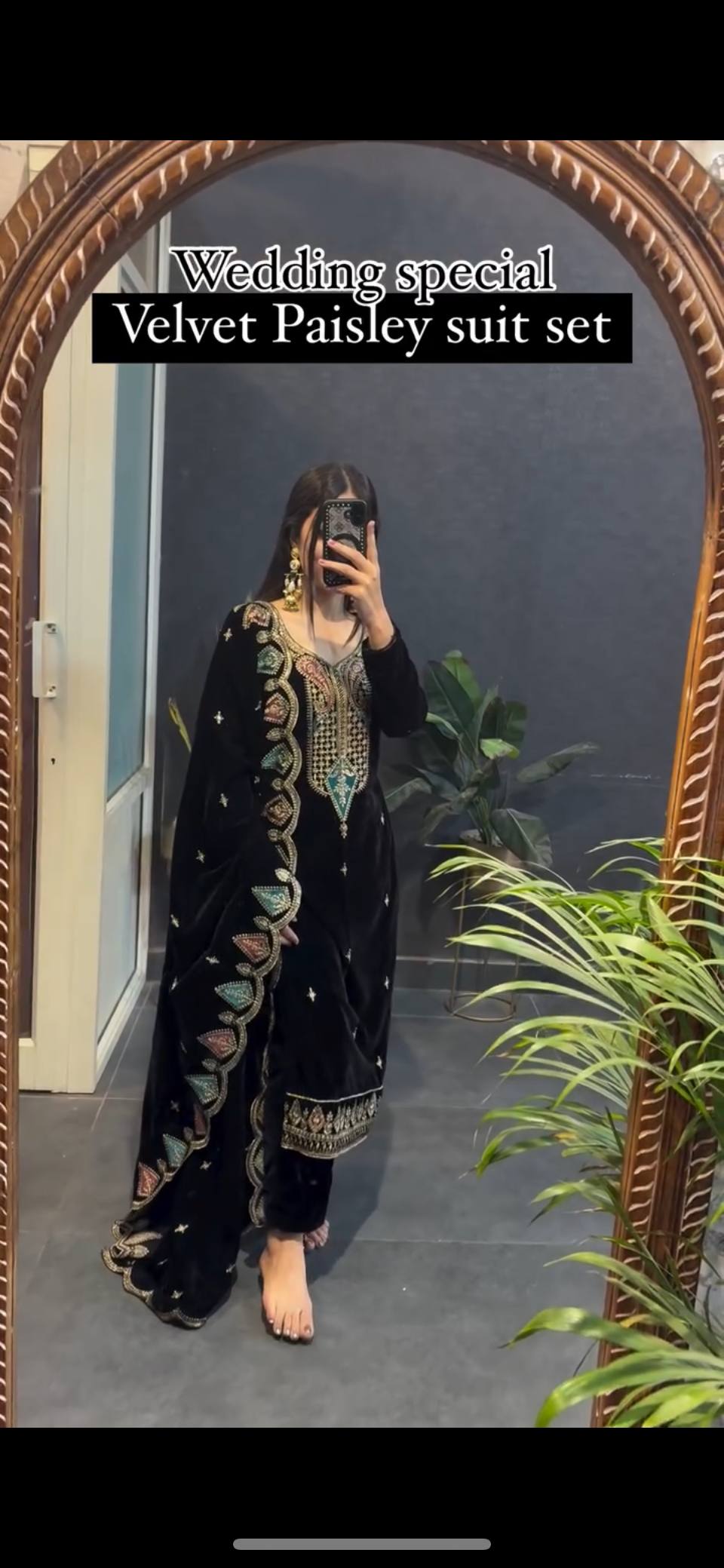 Premium Designer Velvet Suit