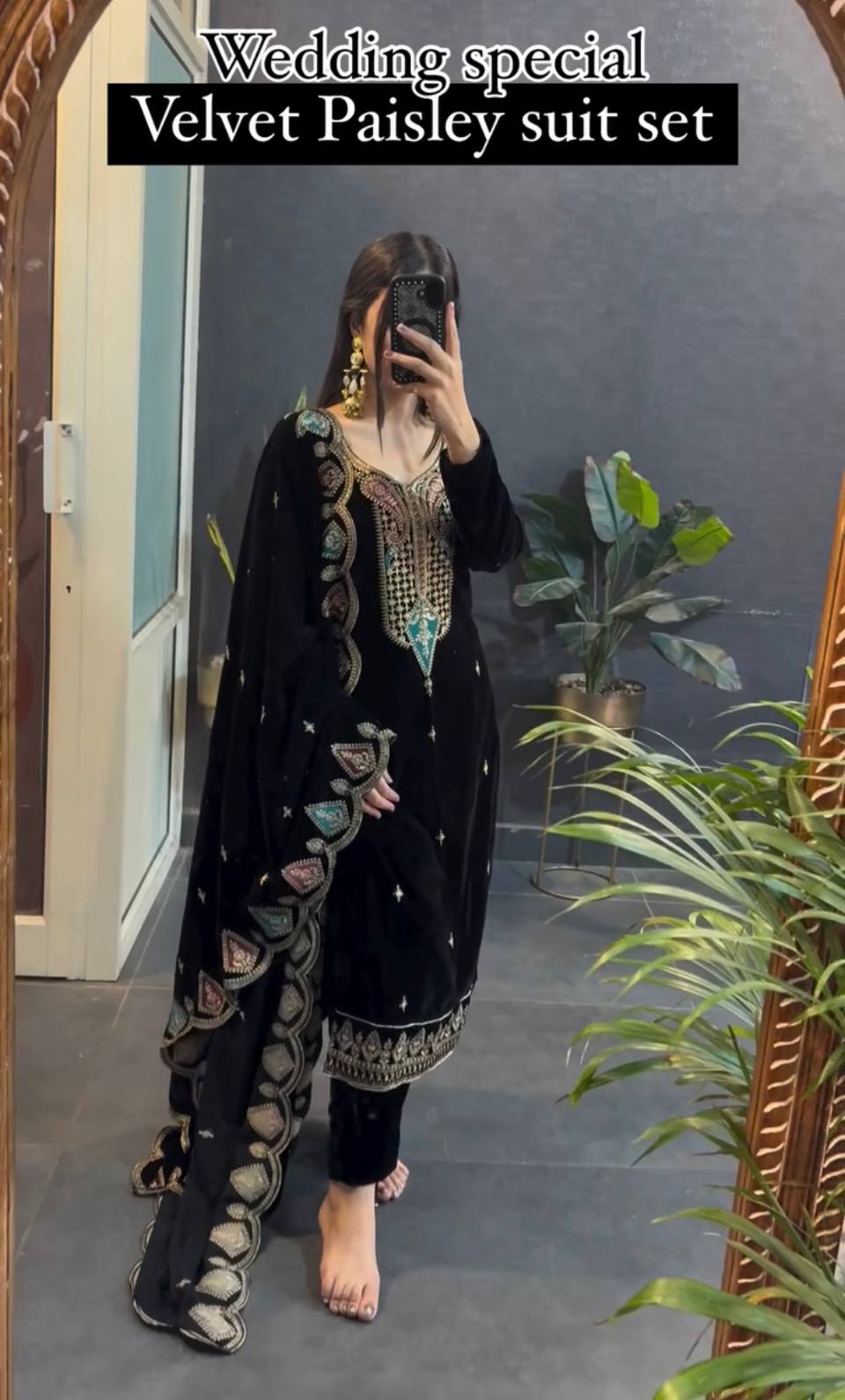 Premium Designer Velvet Suit